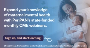 Perinatal Psychiatry Access Network (PeriPAN) – TCMHCC